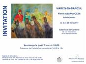 Pierre Debroucker expose Corderie Mars 2013