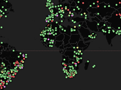 carte interactive impacts météorites