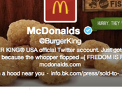 compte Twitter Burger King piraté Donald’s
