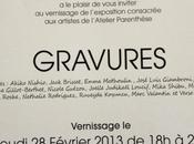 Galerie l’Echaudé exposition gravures