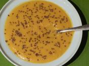 Velouté patates douces gingembre Sweet potato ginger soup