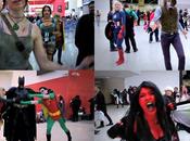 convention anglaise London Super Comic 2013, Clip Vidéo Cosplay