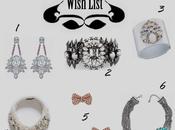 Wishlist bijoux