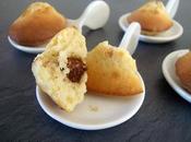 Madeleines coeur praliné