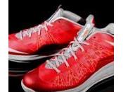 Nike LeBron Grey Crimson