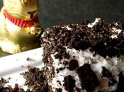 Gâteau Oréo pour délices lapins Pâques