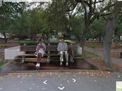 scènes films cultes capturées dans Google Street View