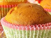 Muffins citron coeur confiture