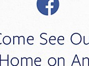 Facebook pour présenter nouvelle «Home Android" Avril