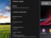 Sony Première image Jelly Bean 4.1.2 pour Xperia