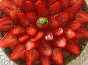 Charlotte fraises pistaches
