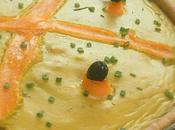 Quiche l'avocat, saumon fumé vache