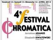 Chromatica 2013 programme dimanche