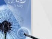 Samsung Galaxy Note l’aluminium programme