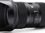 Sigma annonce zoom avec ouverture F/1.8