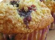 Muffins bleuets, l'orange amandes