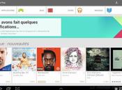 nouvelle interface pour Google Play Store