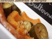 Couscous (presque) végétal courge butternut merguez