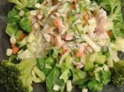 Salade haddock légumes pommes