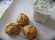 Boulettes poulet/jambon parfumées(à vapeur) sauce yaourt