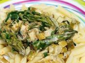 Pâtes asperges artichaut