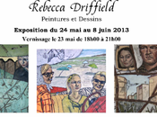 Galerie Robert PEIRCE exposition Rebecca DRIFFIELD