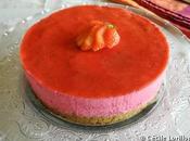 Bavarois fruits rouges matcha