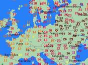 21/05/2013...Europe: Phénomène météo inversée 25°C Moscou,23°C Laponie ,12°C Paris 14°C Madrid
