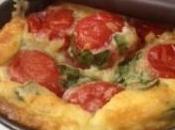 plat veggie flan tomates cerises