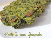 Polenta épinards