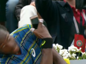 Monfils filme Hola plein match!