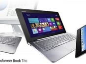 Asus Transformer Book Trio sous Windows Android