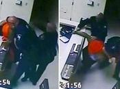Video polemique deux officiers blancs brutalisent violemment femme noire poste police