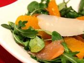 Salade fraîcheur l'orange saumon fumé
