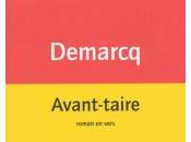 [note lecture] Jacques Demarcq, "Avant-taire", Bruno Fern