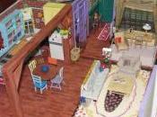 L’appartement série Friends reproduit papier
