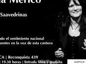 Lucrecia Merico chante l'auditorium YMCA l'affiche]