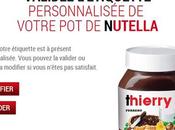 Tartine prénom Nutella