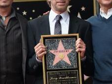 Jerry Bruckheimer reçoit étoile avec Johnny Depp Cruise photos
