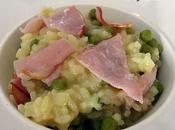 Risotto petits pois, bacon Savora