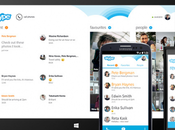 Skype nouvelle version pour Android