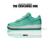 Nike Force Option Crocodile Leather Premium Suede