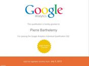 Certifié GAIQ Google Analytics