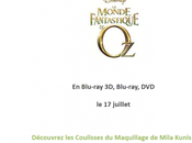 Monde Fantastique d’Oz Coulisses Maquillage Mila Kunis‏