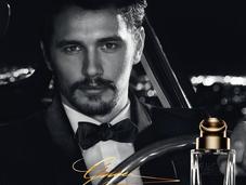 James Franco égérie nouveau parfum Gucci masculin "Made Measure"
