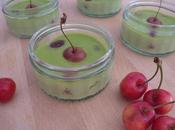 Crème brulée pistache cerise