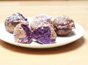 Fried sweet potato purple Purple abelskievers Khand unniappam