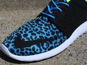 Nike Roshe Blue Leopard