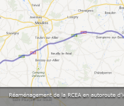 RCEA basculera autoroute 2020 dans l’Allier