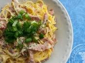 Pâtes carbonara {sans gluten}